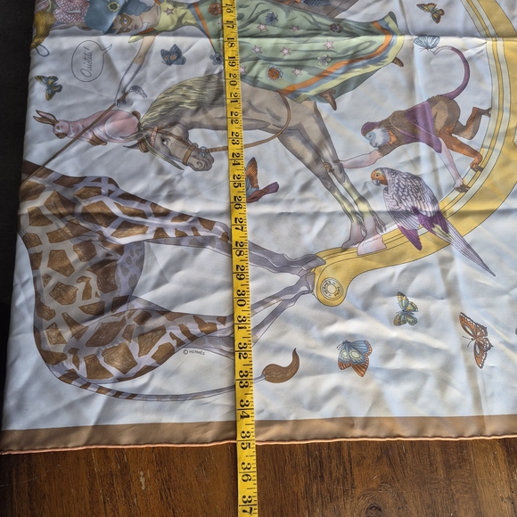 Hermes Story 90 Silk Scarf - Picture 3 of 12